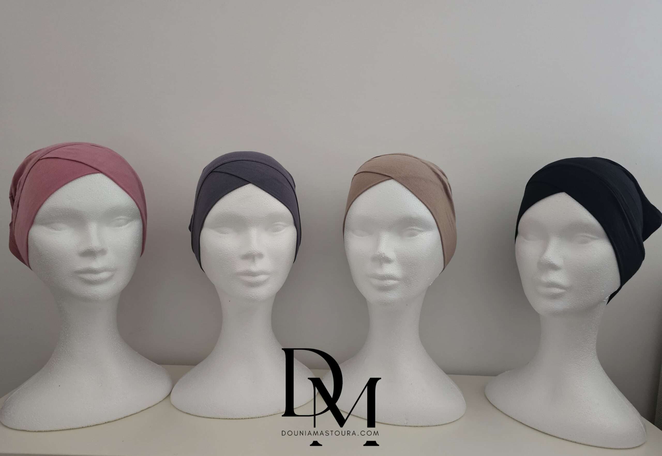 Bonnet croisé hijab